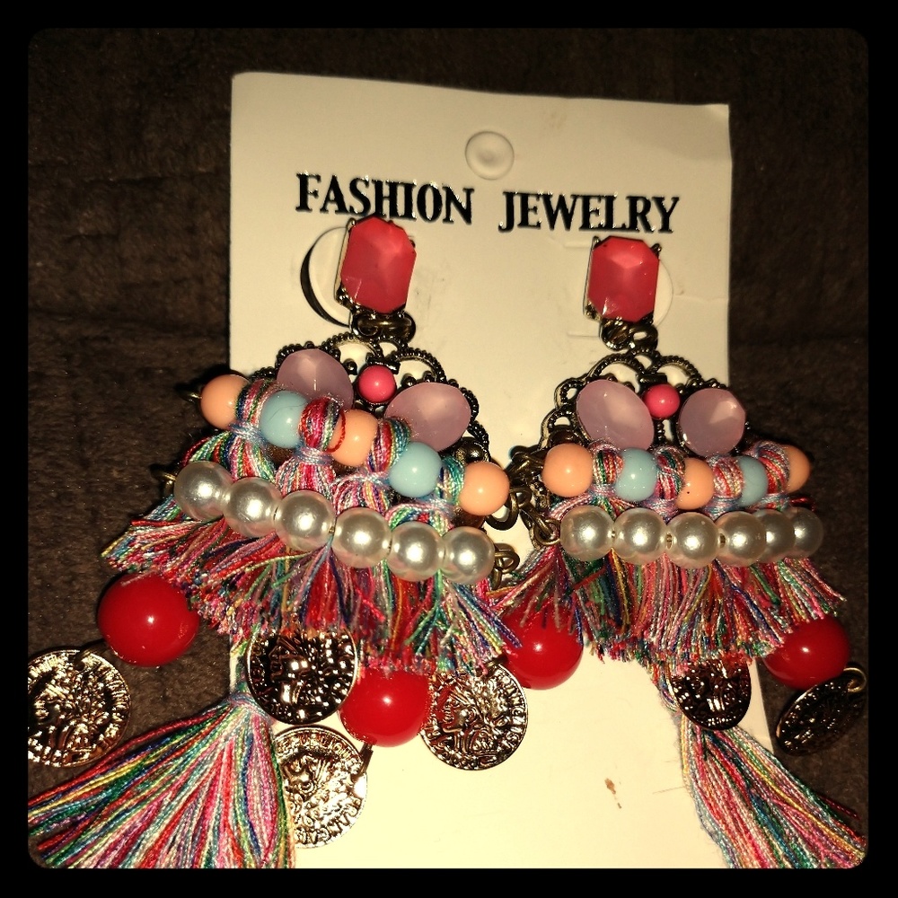 Boho style earrings